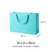 Turquoise Paper Bag