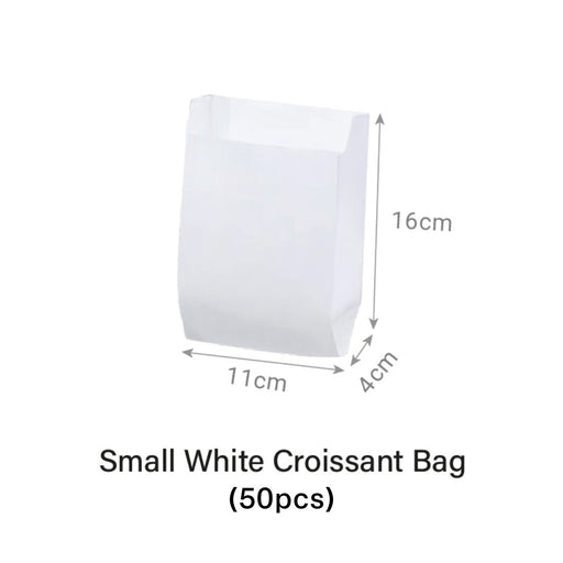 White Croissant Bag 