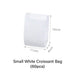 White Croissant Bag 