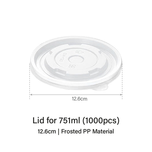 White Double-Coated Kraft Bowl