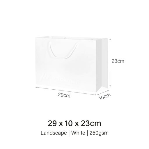 White Paper Bag 