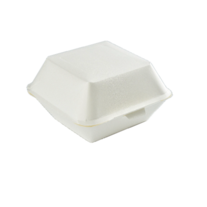 White Paper Burger Box