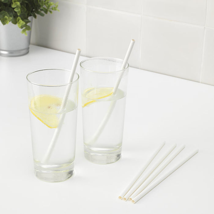 White Paper Straw