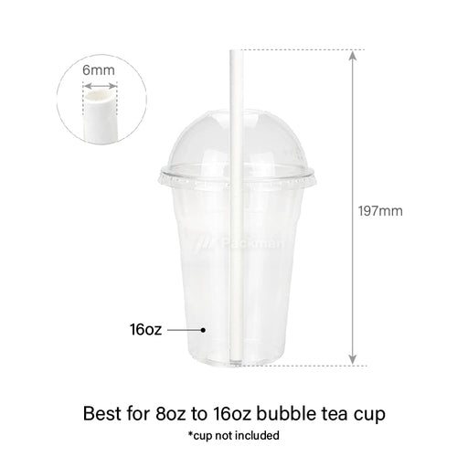White Paper Straw