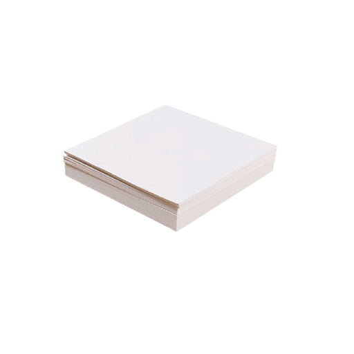 White Square Burger Paper 