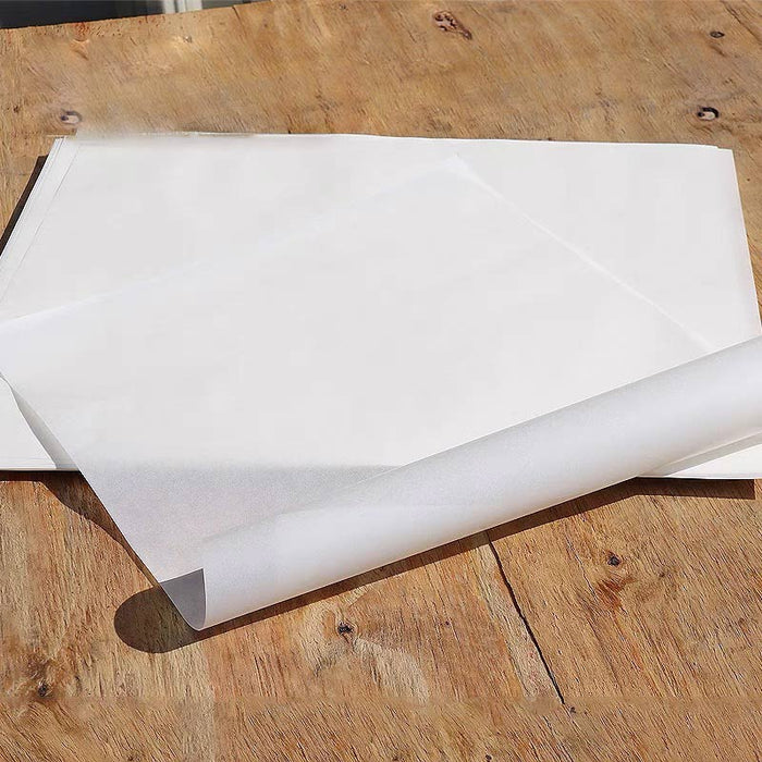White Square Burger Paper