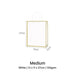 White with Gold Border Paper Bag 