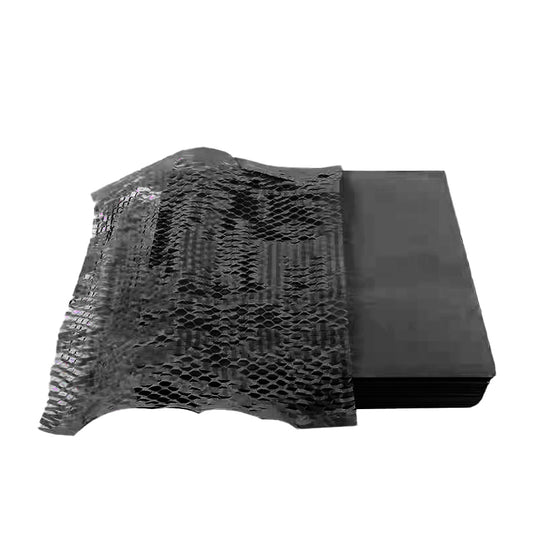 30x38cm Black Honeycomb Paper Wrap