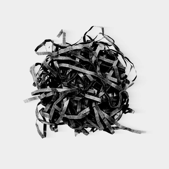 Black Raffia Shredded Paper (100g)