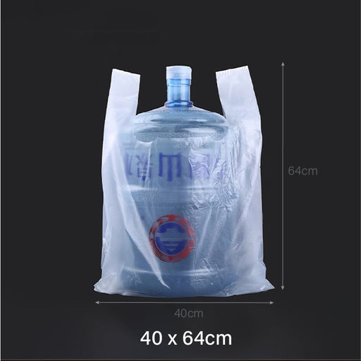 clear Plastic Bag for business 40x64cm