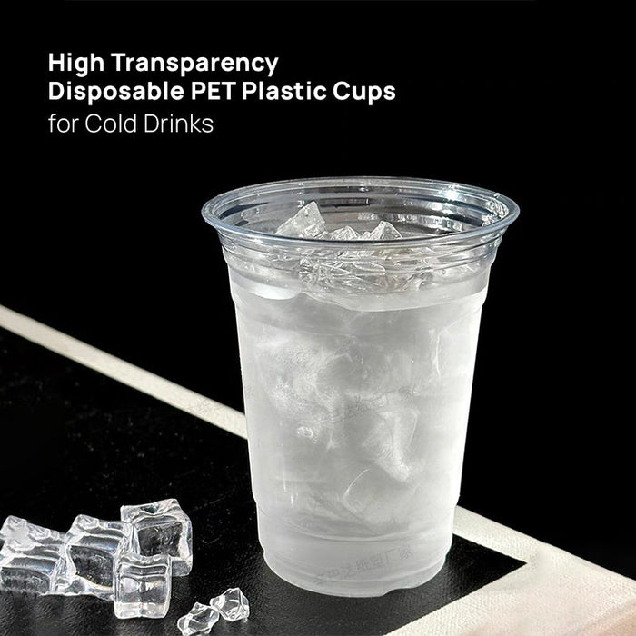 95mm PET Cold Cup 16oz (1000pcs)