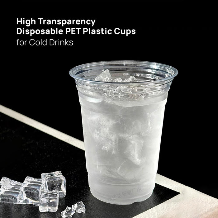 95mm PET Cold Cup 12oz (1,000pcs)