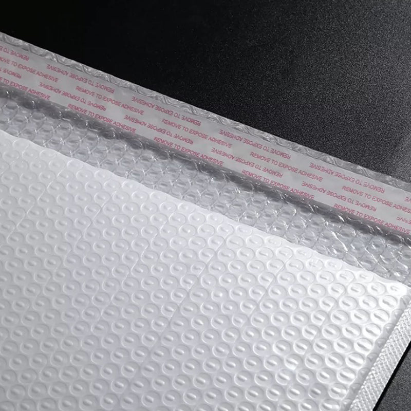 25 x 28cm White Bubble Poly Mailer (50pcs)