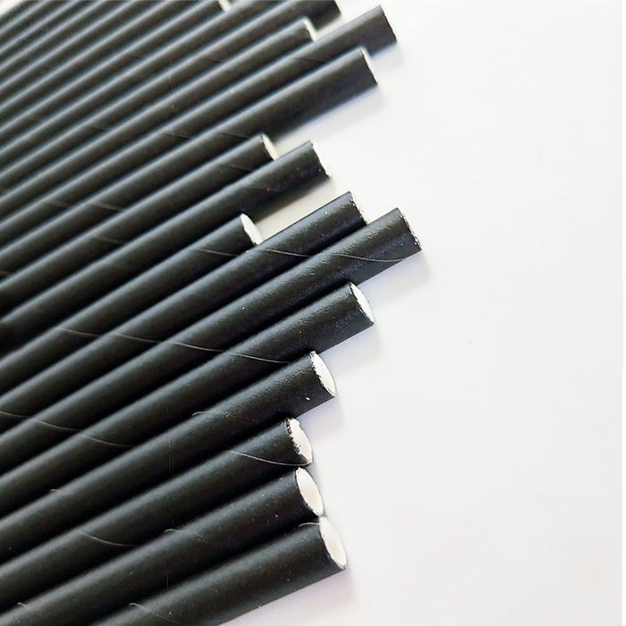 Black Paper Straw (10,00pcs)