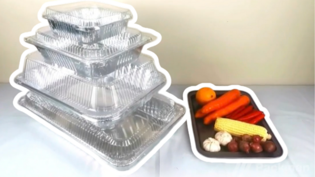 Aluminium Tray with Cover
