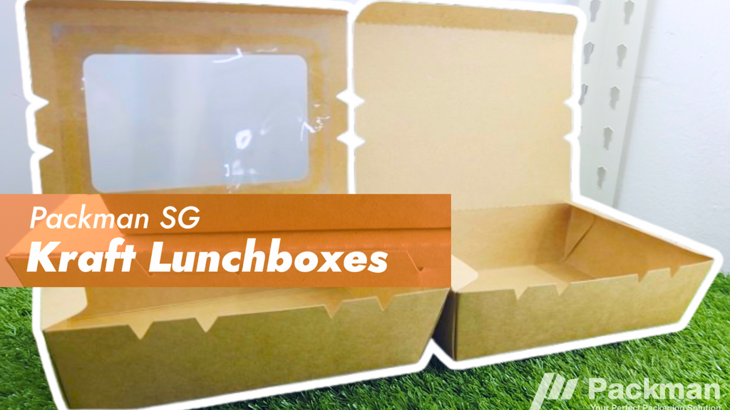 Window kraft lunch box