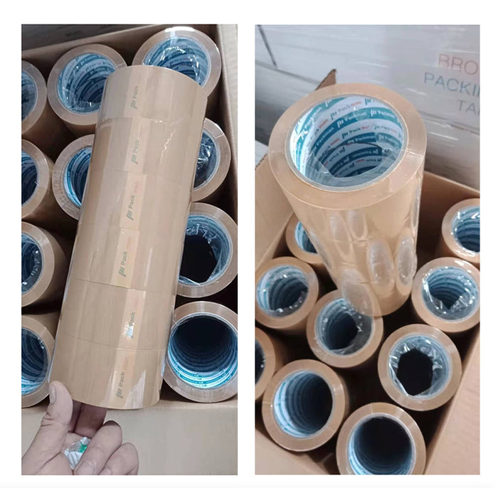 48mm x 80m Brown Tape (3 Rolls)