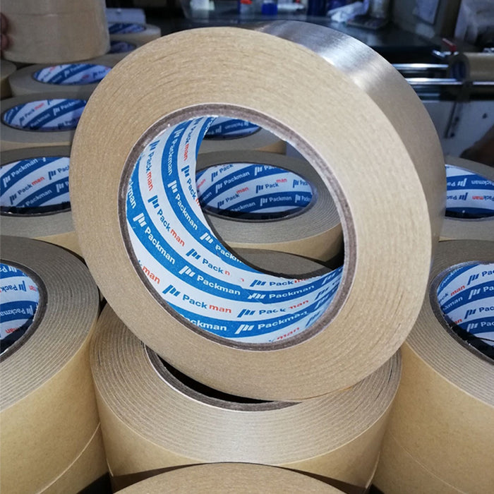 48mm x 50m Kraft Paper Tape (3 Rolls)