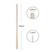 wooden stirrer
