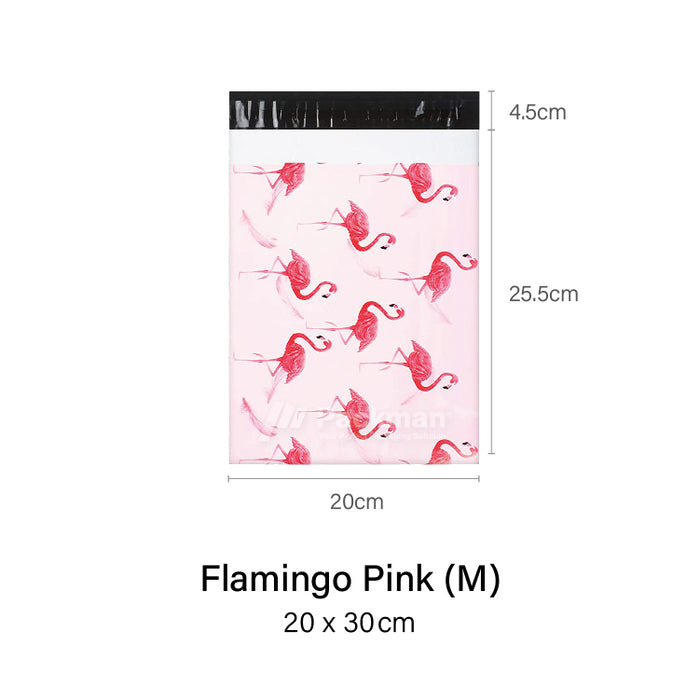 Flamingo Pink Poly Mailer (100pcs)