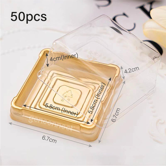 Moon Cake Box Gift Packaging (50pcs)
