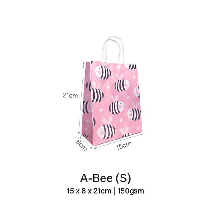 Pink Bee Gift Bag (50pcs)