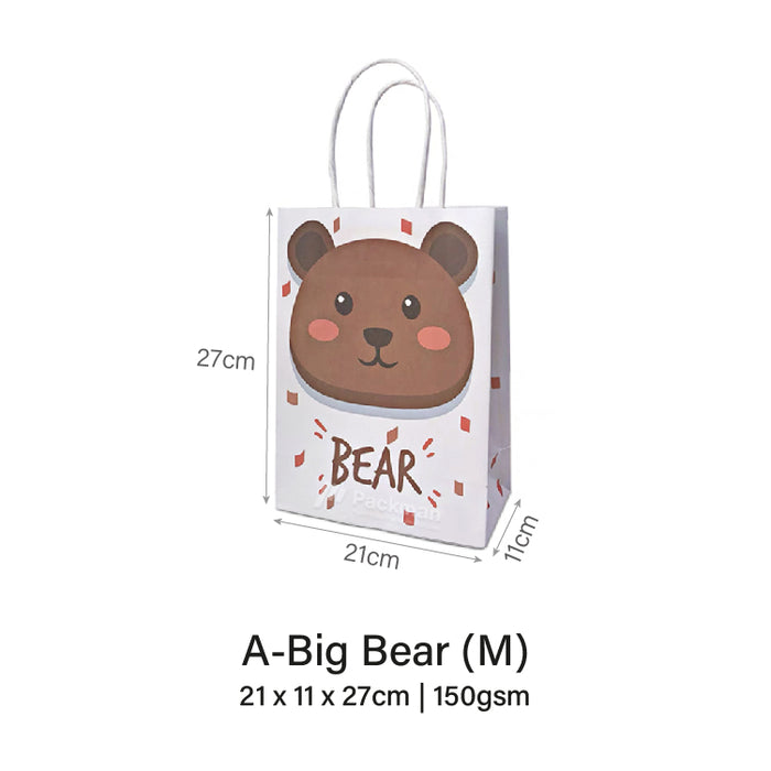 Big Bear Gift Bag (50pcs)