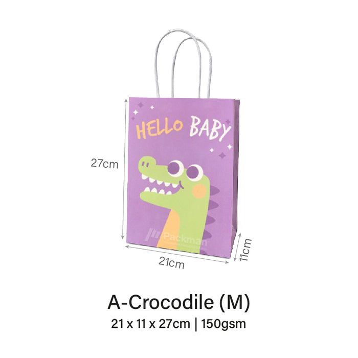 Crocodile Gift Bag (50pcs)