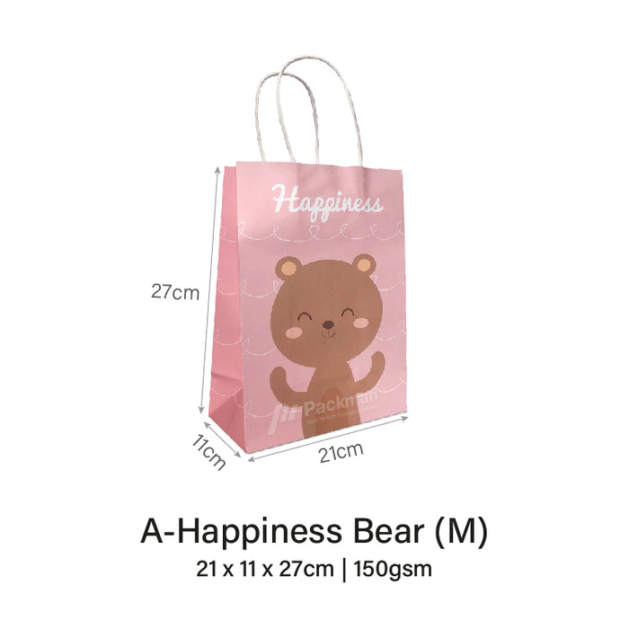 Happiness Bear Gift Bag (50pcs)