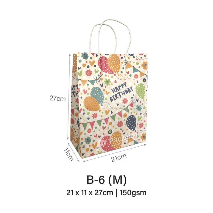 B6 Birthday Bag (10pcs)