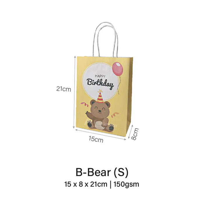 Bear Birthday Bag (10pcs)