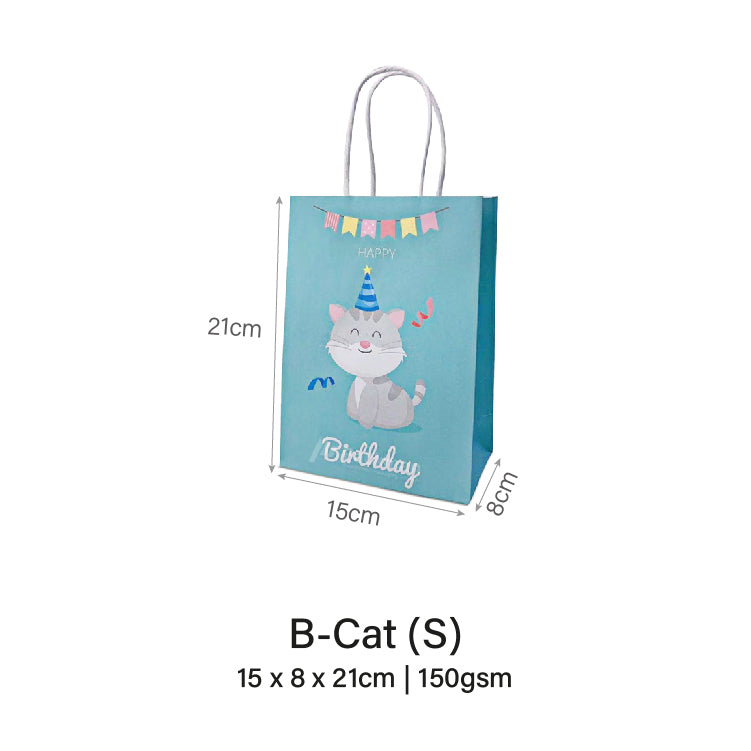 Cat Birthday Bag (10pcs)