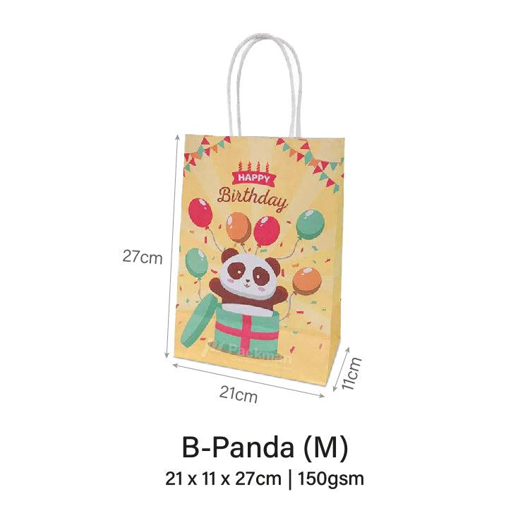 Panda Birthday Bag (10pcs)