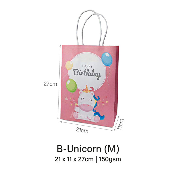 Unicorn Birthday Bag (10pcs)