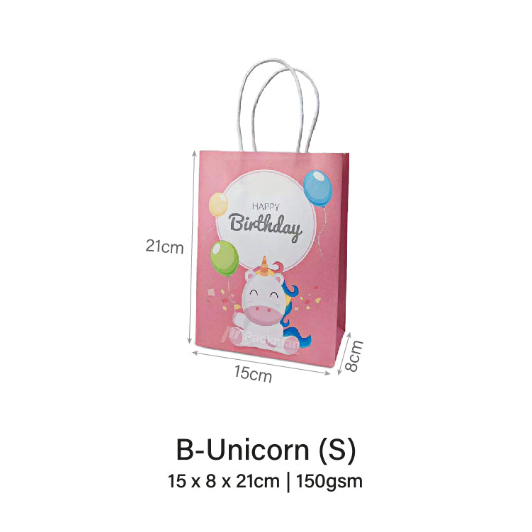Unicorn Birthday Bag (10pcs)
