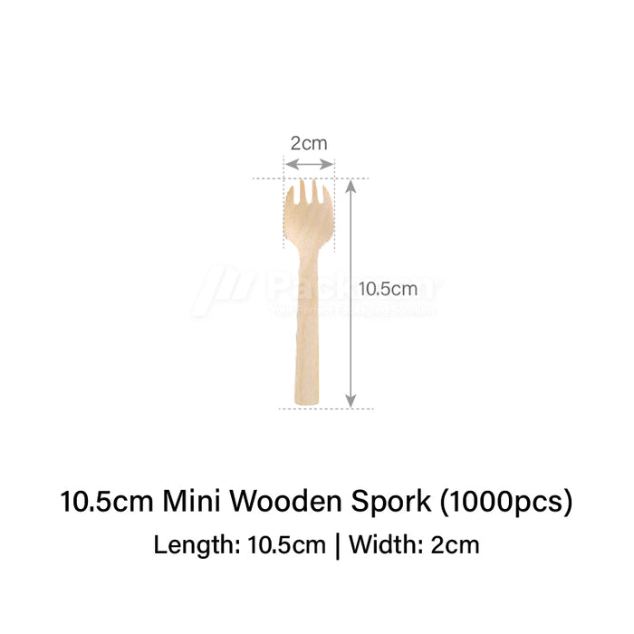 Mini Wooden Spork