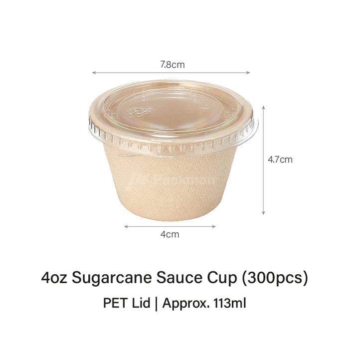 4oz Sugarcane Sauce Cup (300pcs)