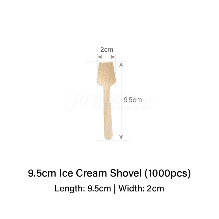 Wooden Ice Cream Shovel