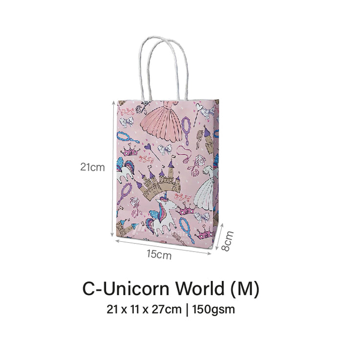 Unicorn World Birthday Bag