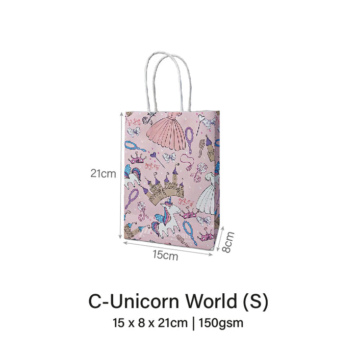 Unicorn World Birthday Bag